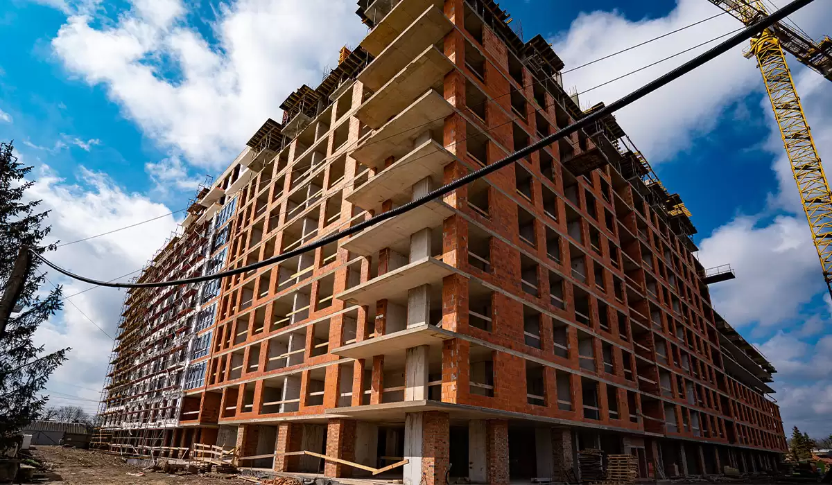 Стан будівництва житлового району Manhattan UP на 22.03.2023