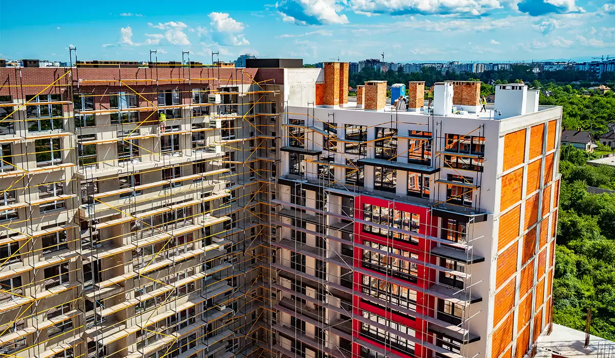 Стан будівництва житлового району Manhattan UP на 25.07.2023