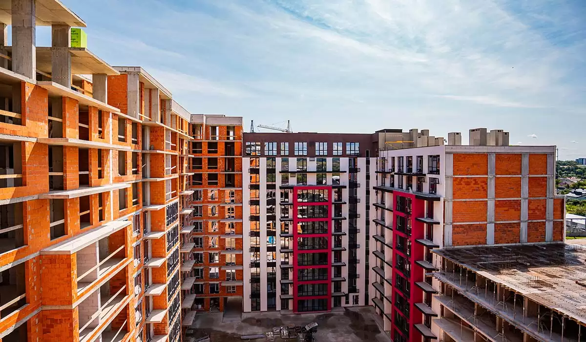 Стан будівництва житлового району Manhattan UP на 08.08.2023