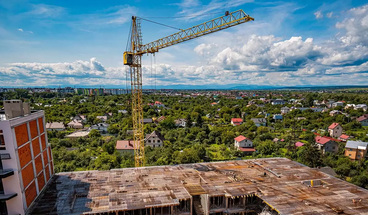 Стан будівництва житлового району Manhattan UP на 08.08.2023