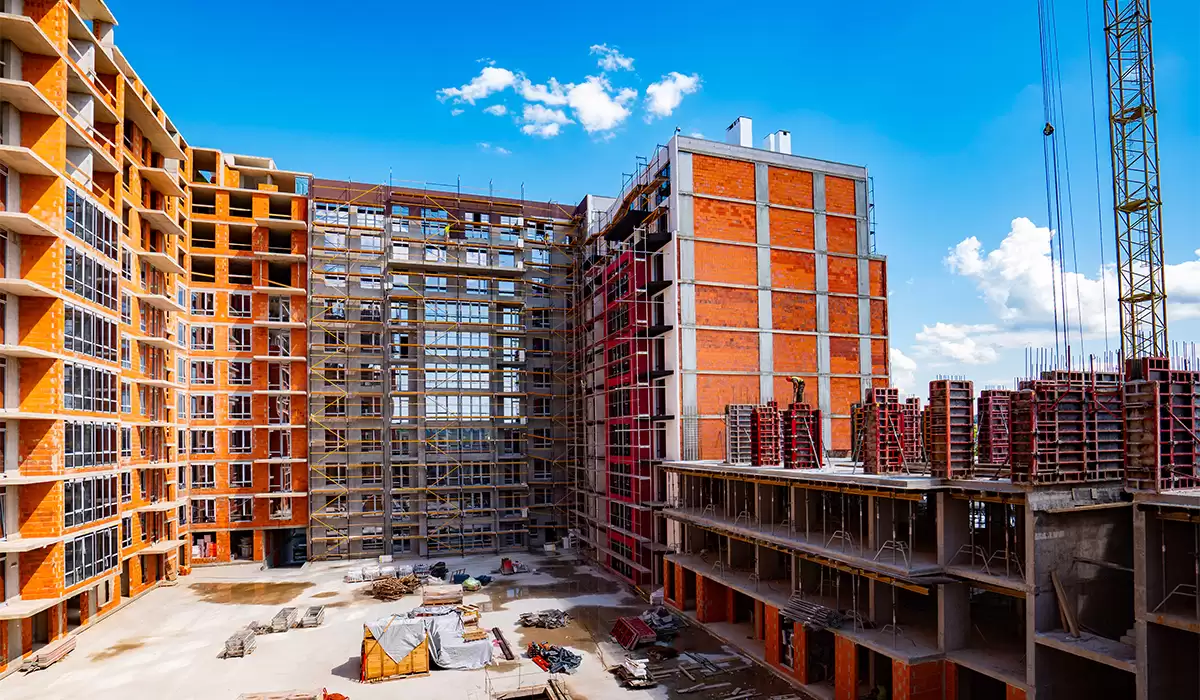 Стан будівництва житлового району Manhattan UP на 25.07.2023