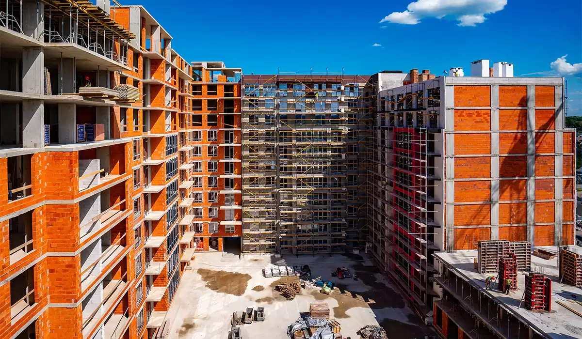 Стан будівництва житлового району Manhattan UP на 25.07.2023