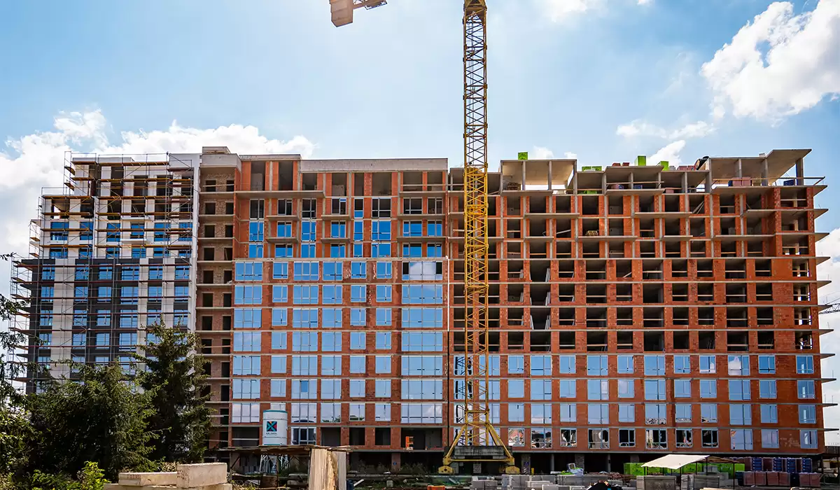 Стан будівництва житлового району Manhattan UP на 07.09.2023