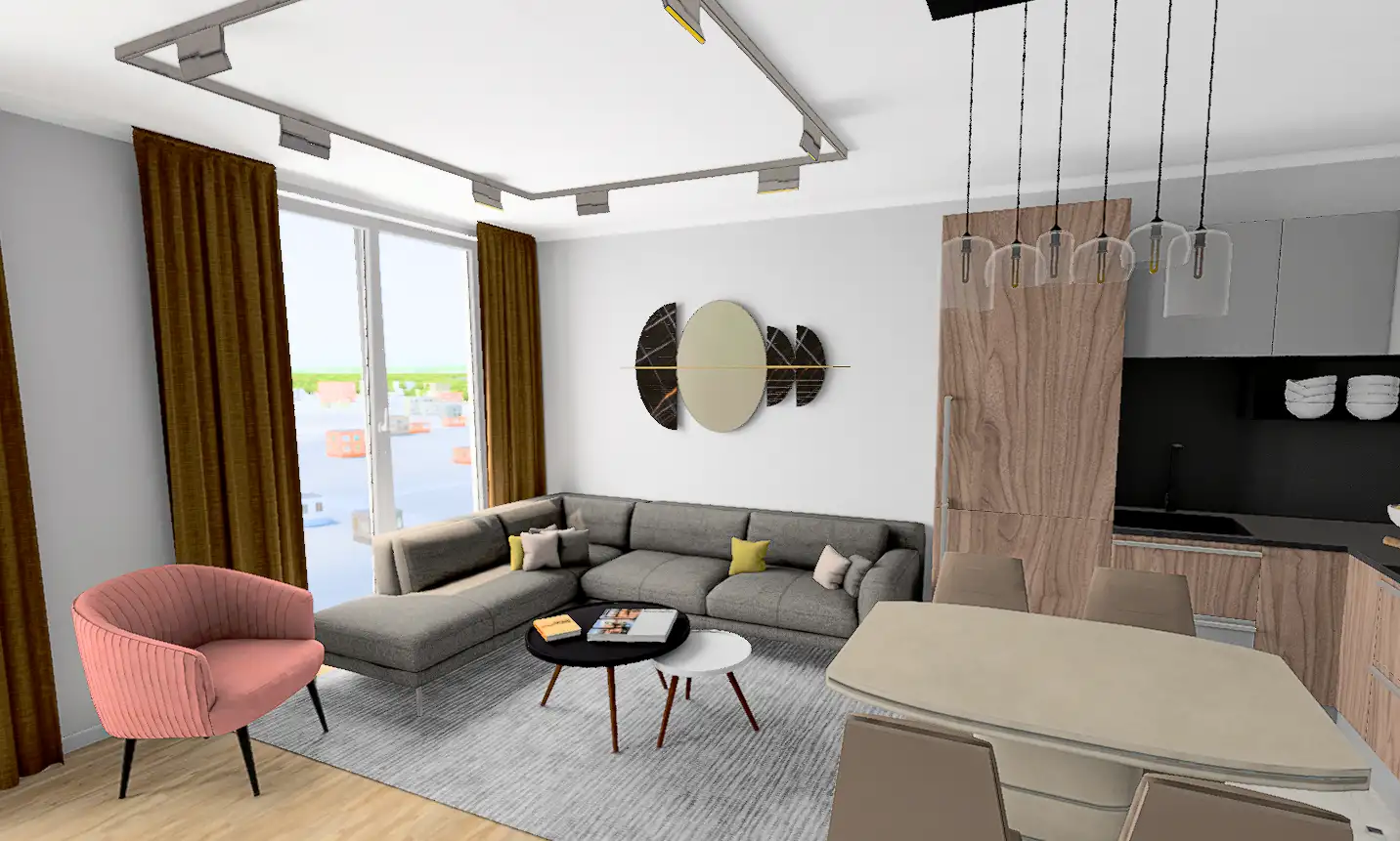 1К квартира 41 м2, секція А3