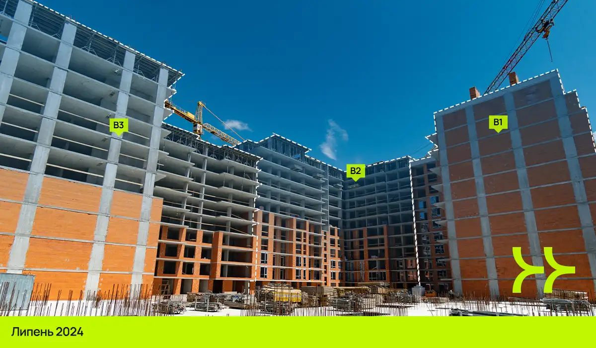 Динаміка будівництва ЖК «Manhattan UP»: липень – листопад 2024