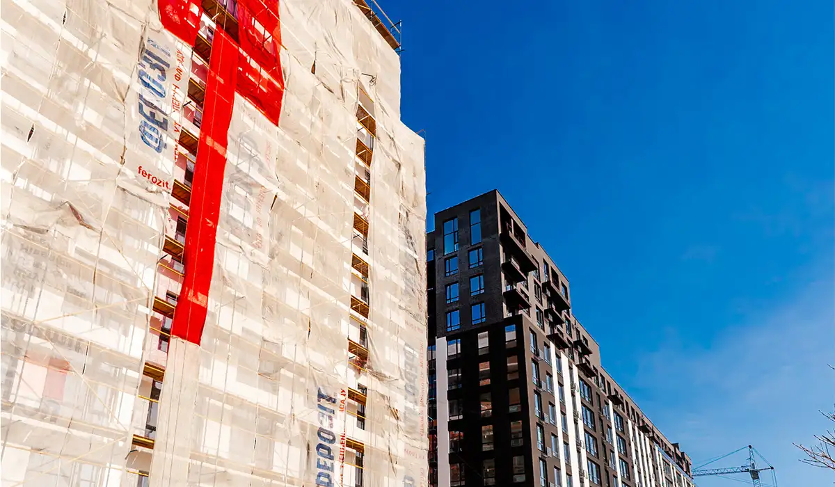 Стан будівництва житлового району «Manhattan UP» на 26.02.2025