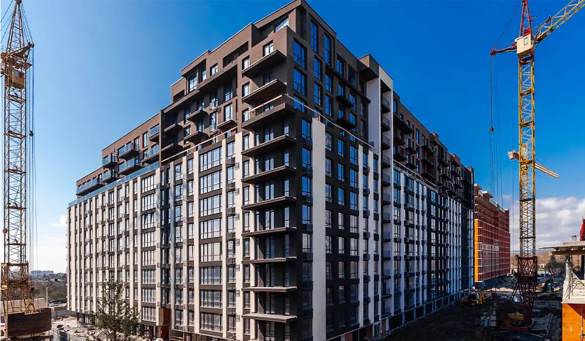 Стан будівництва житлового району «Manhattan UP» на 26.03.2025