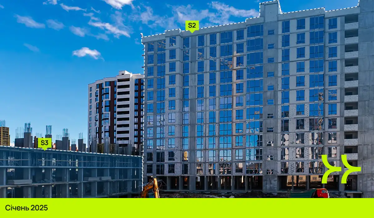 Динаміка будівництва ЖК Manhattan UP: січень – травень 2025
