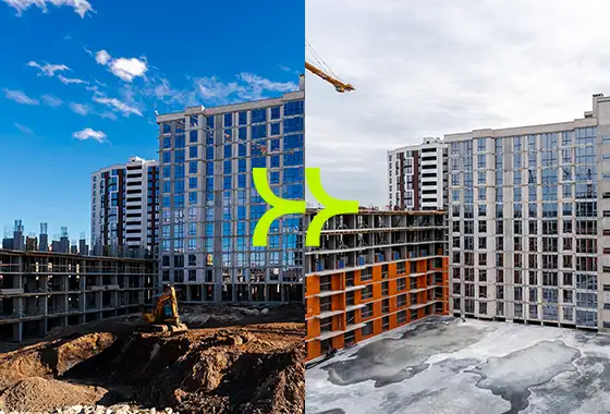 Динаміка будівництва ЖК Manhattan UP: січень – травень 2025