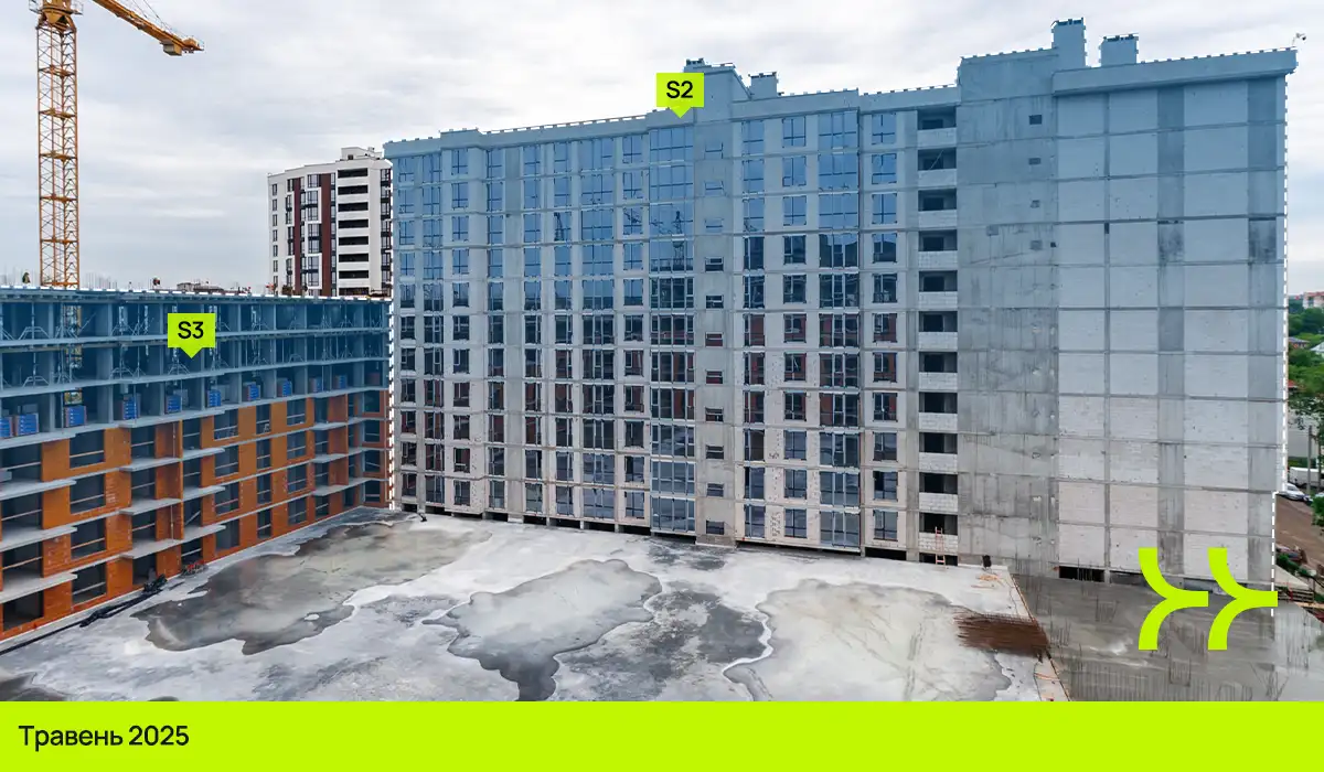 Динаміка будівництва ЖК Manhattan UP: травень 2025 – вересень 2025