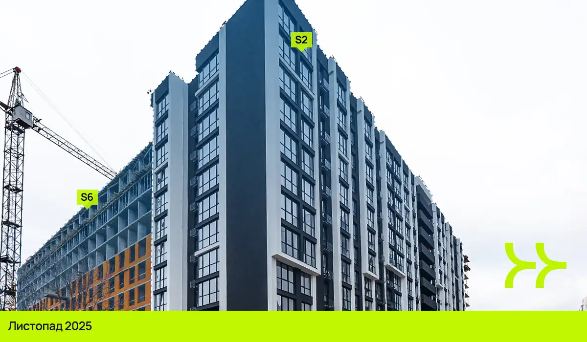 Динаміка будівництва ЖК Manhattan UP: липень 2025 – листопад 2025