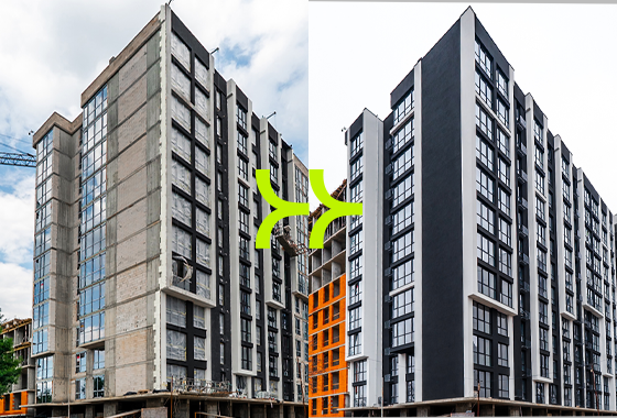 Динаміка будівництва ЖК Manhattan UP: липень 2025 – листопад 2025