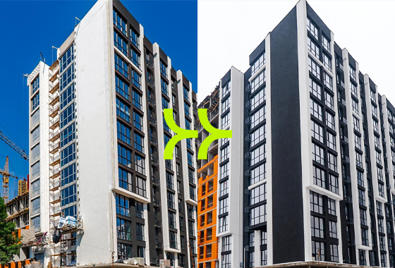 Динаміка будівництва ЖК Manhattan UP: серпень 2025 – січень 2026